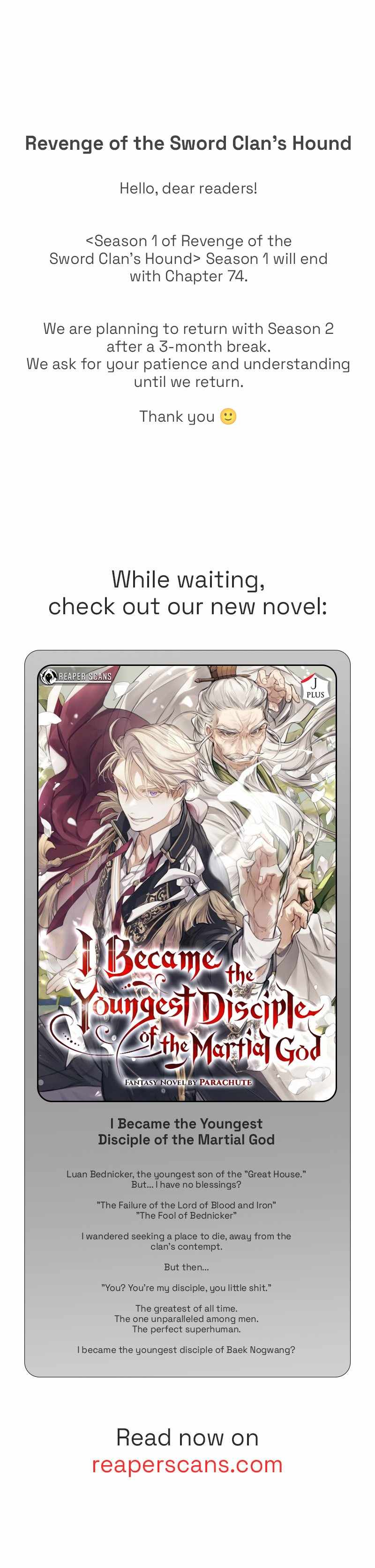 Read Revenge of the Iron Blooded Sword Hound Manga Online