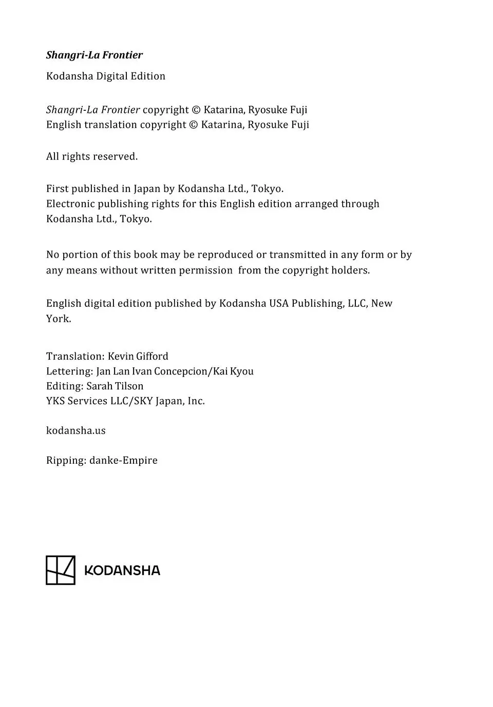 Read Shangri La Frontier Manga Online