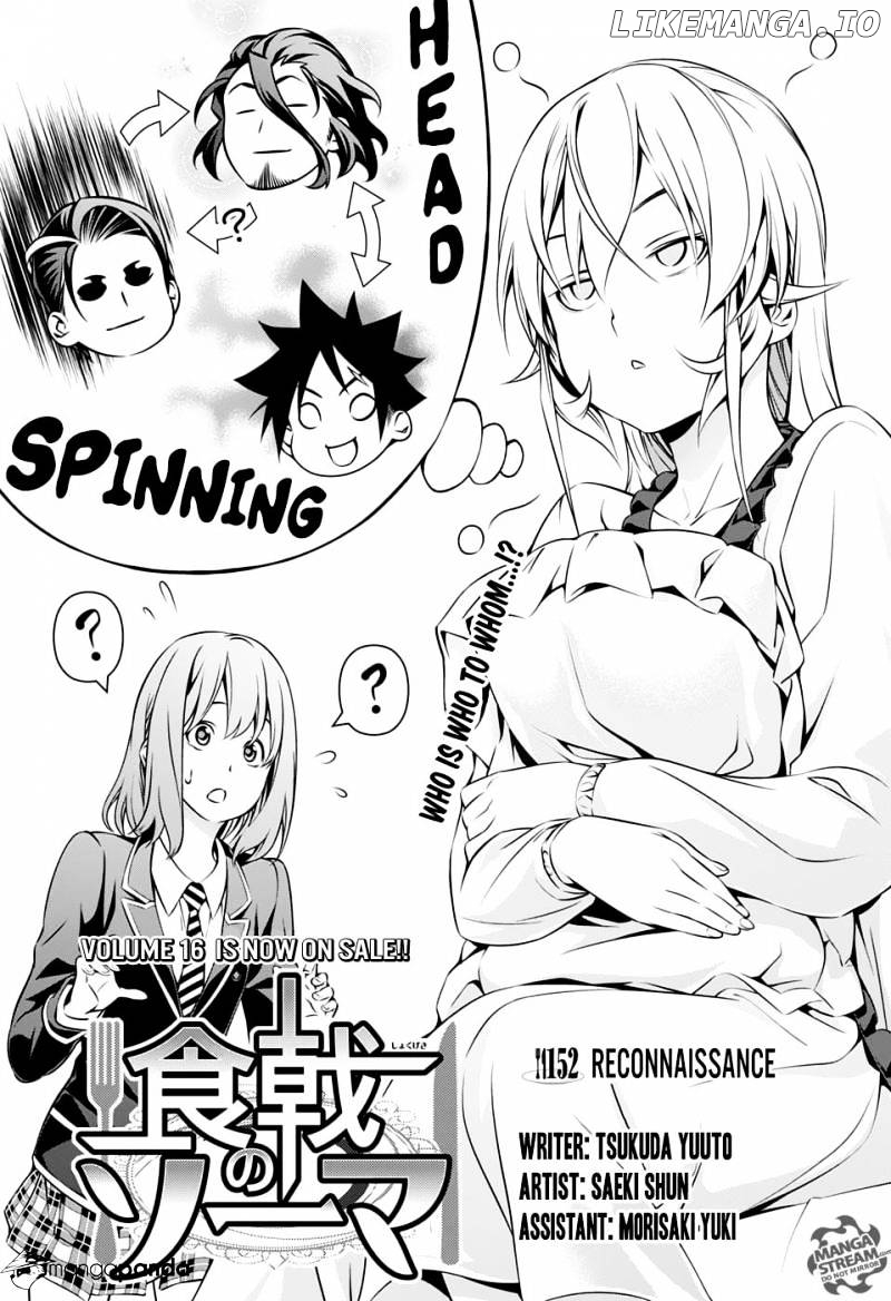 Read Shokugeki no Soma Manga Online