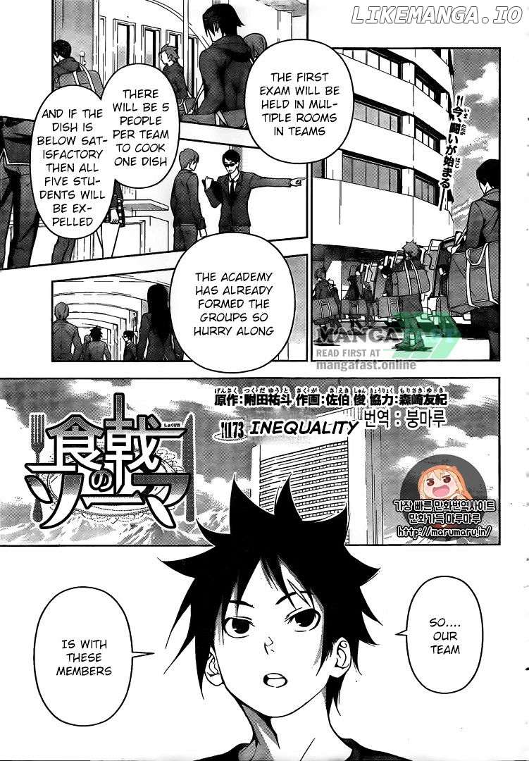 Read Shokugeki no Soma Manga Online