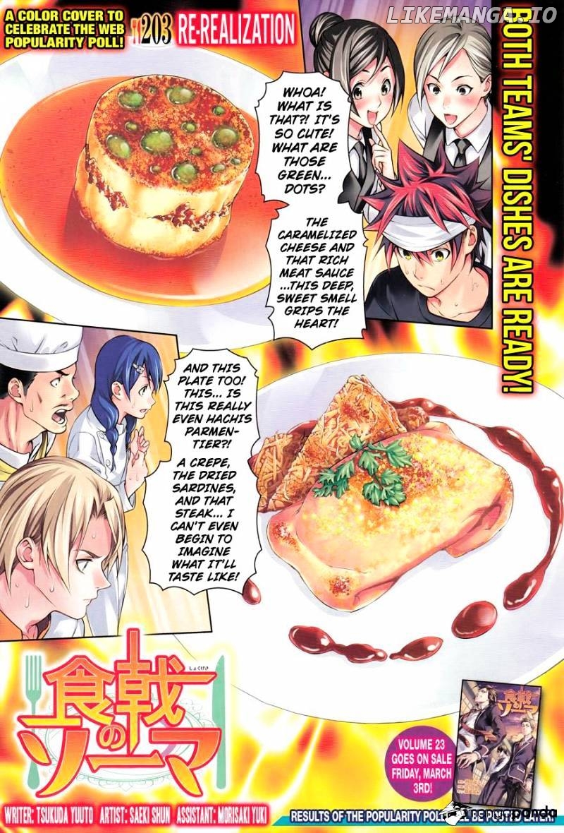 Read Shokugeki no Soma Manga Online
