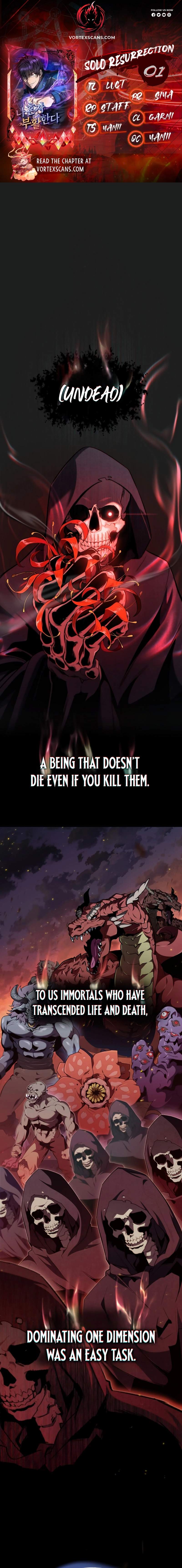Read Solo Resurrection Manga Online