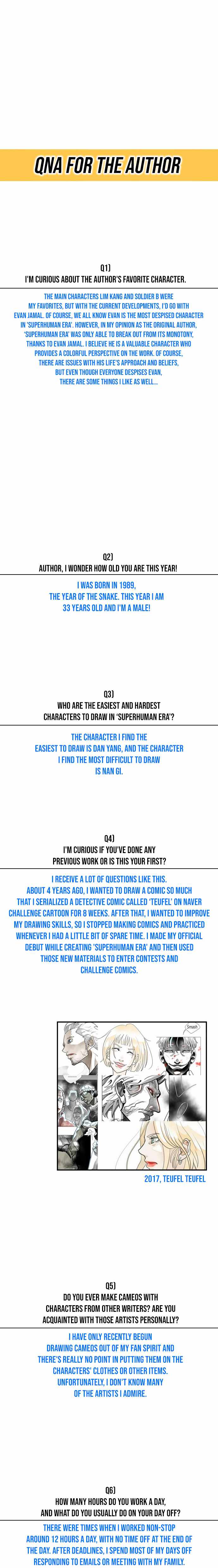 Read Superhuman Era Manga Online