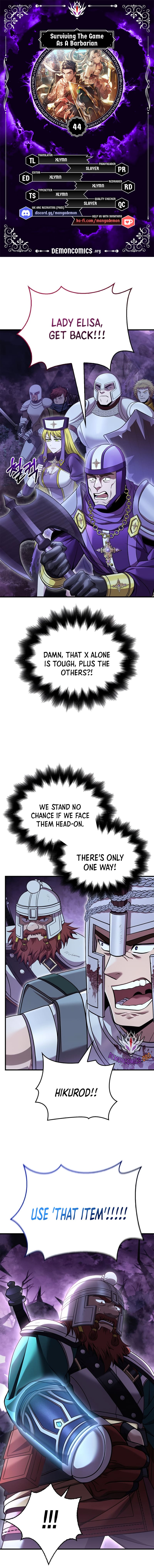 Read Surviving The Game as a Barbarian Manga Online
