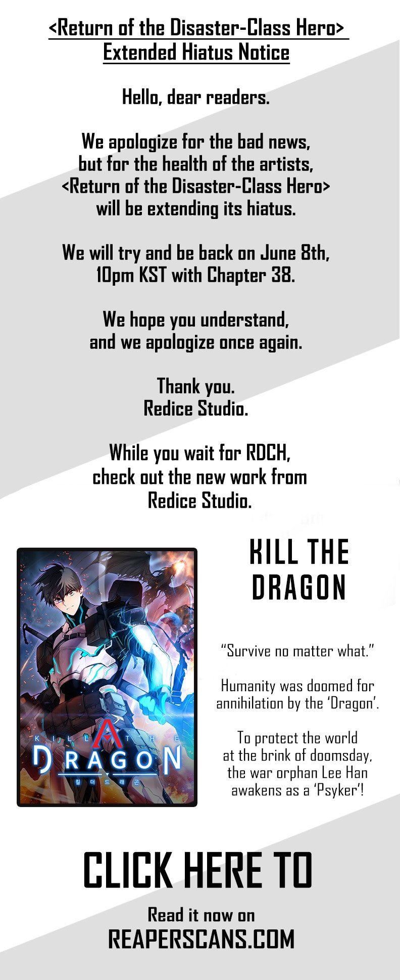 Read The Return of the Disaster Class Hero Manga Online