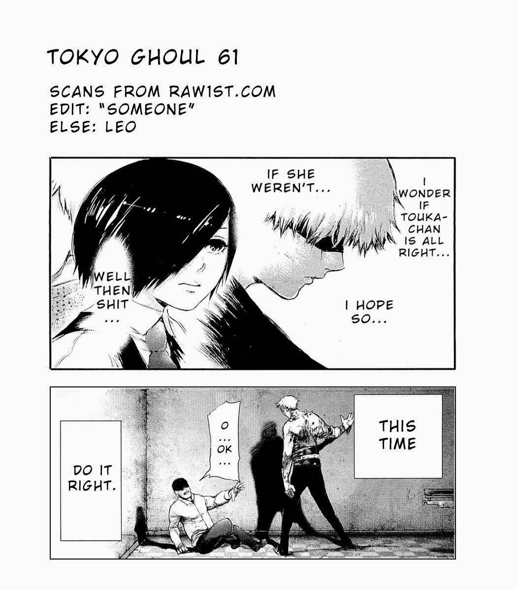 Read Tokyo Ghoul Manga Online