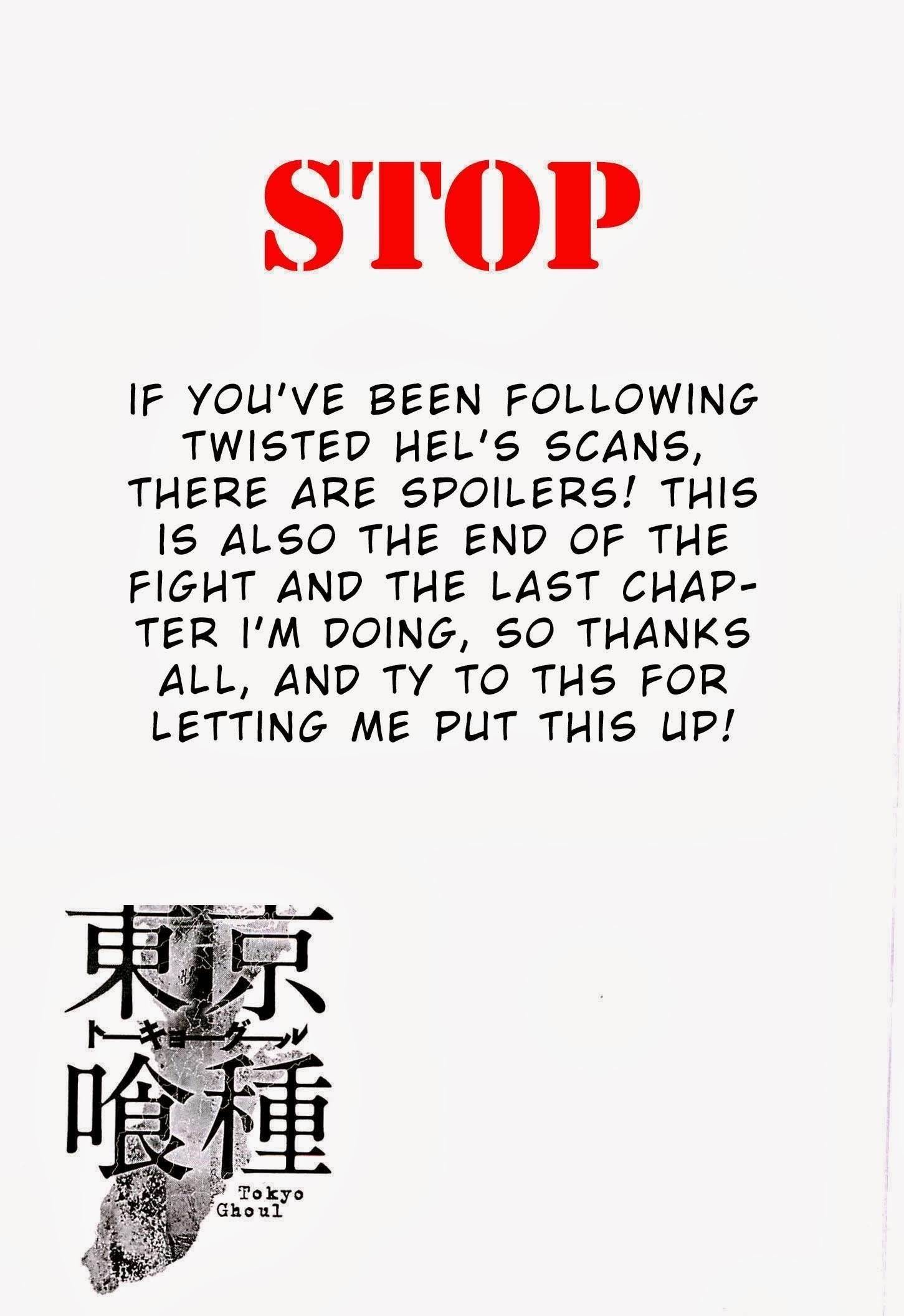 Read Tokyo Ghoul Manga Online