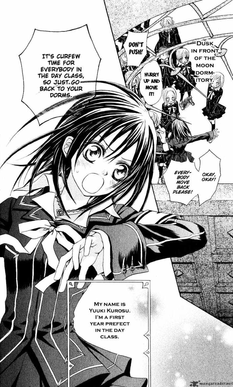 Read Vampire Knight Manga Online
