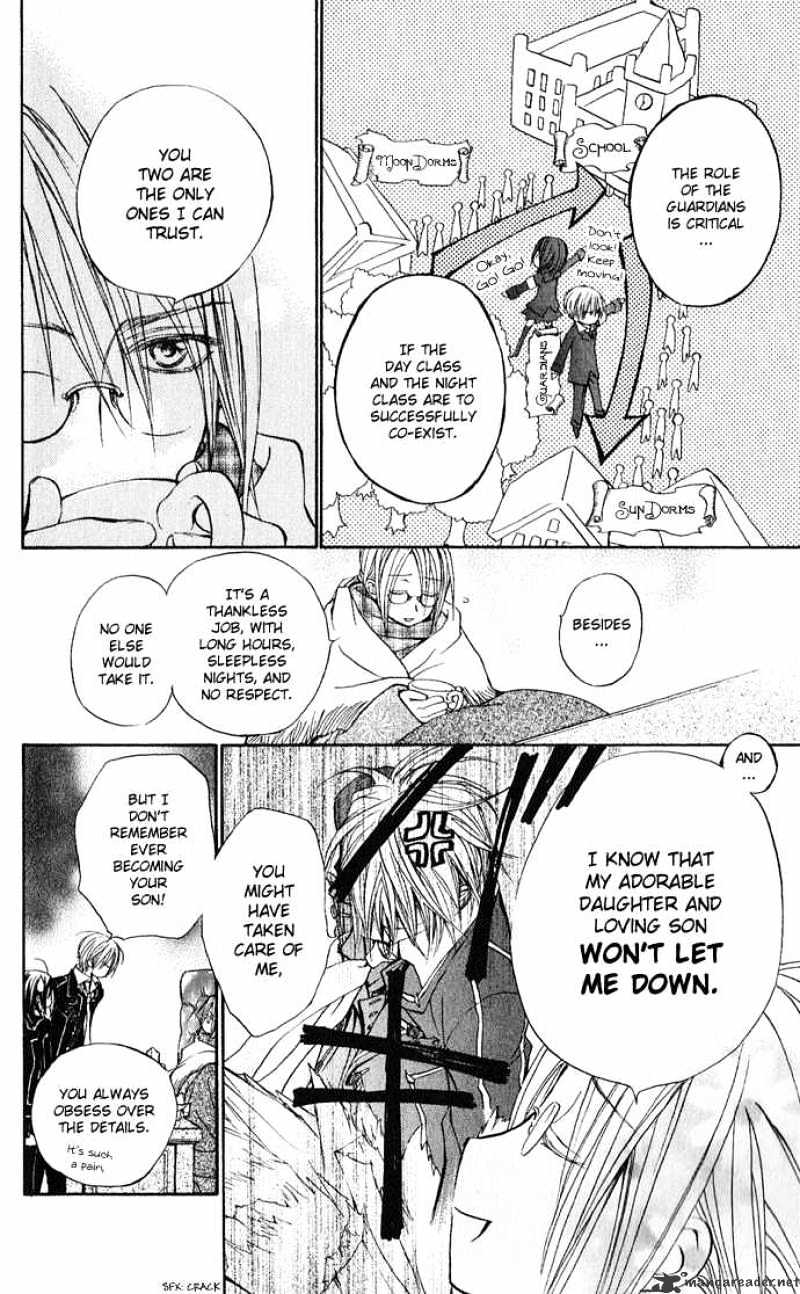 Read Vampire Knight Manga Online