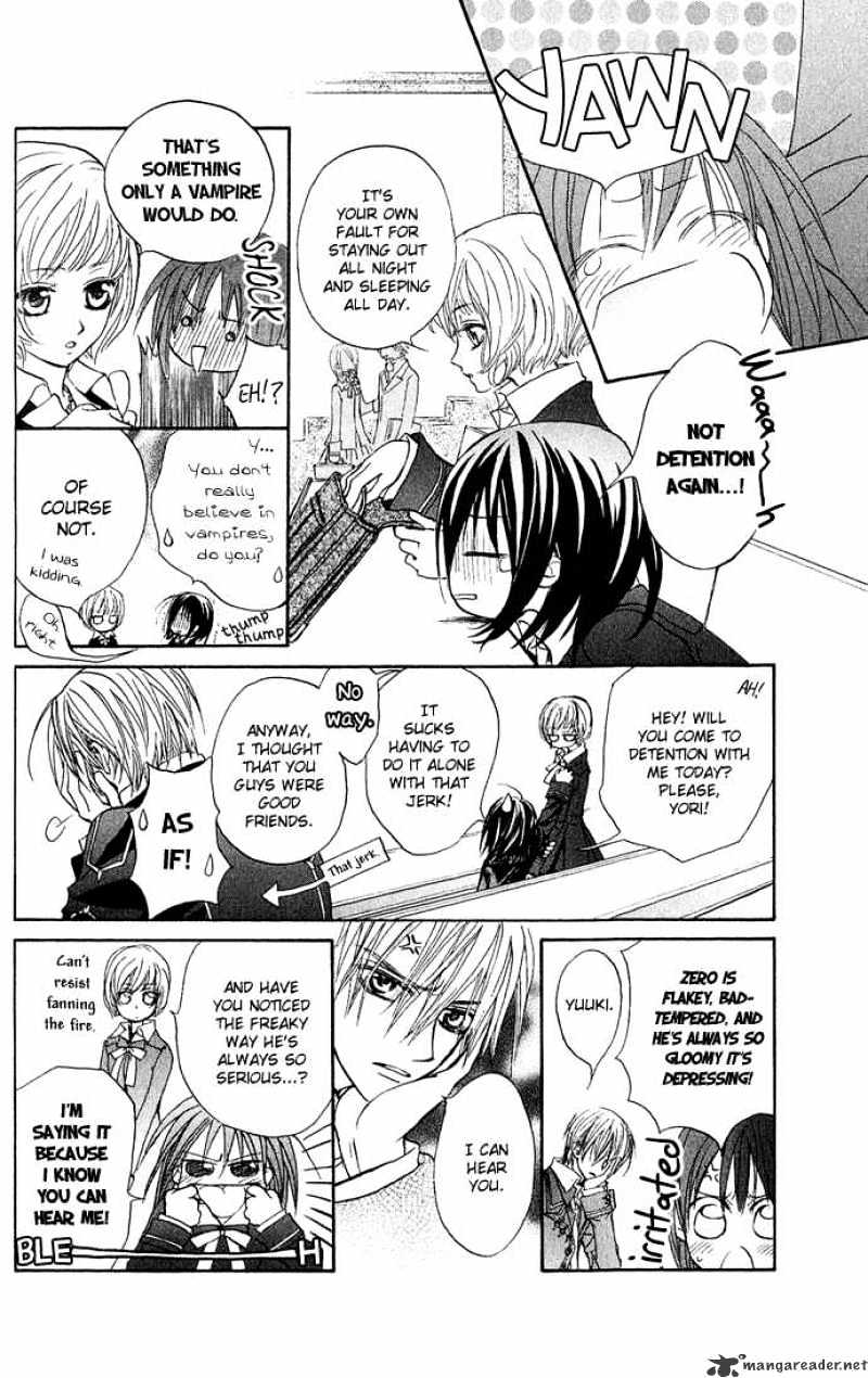 Read Vampire Knight Manga Online