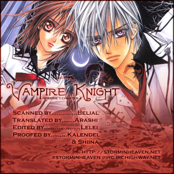 Read Vampire Knight Manga Online
