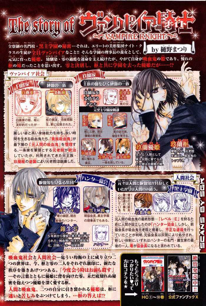 Read Vampire Knight Manga Online