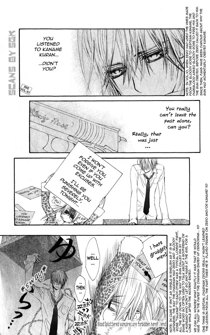 Read Vampire Knight Manga Online