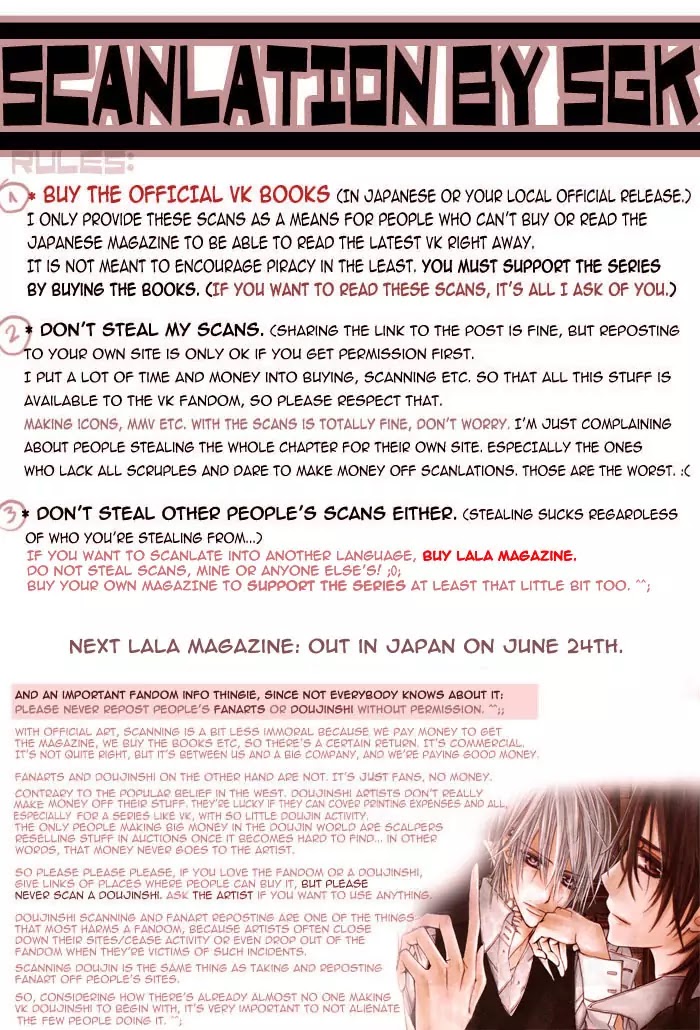 Read Vampire Knight Manga Online