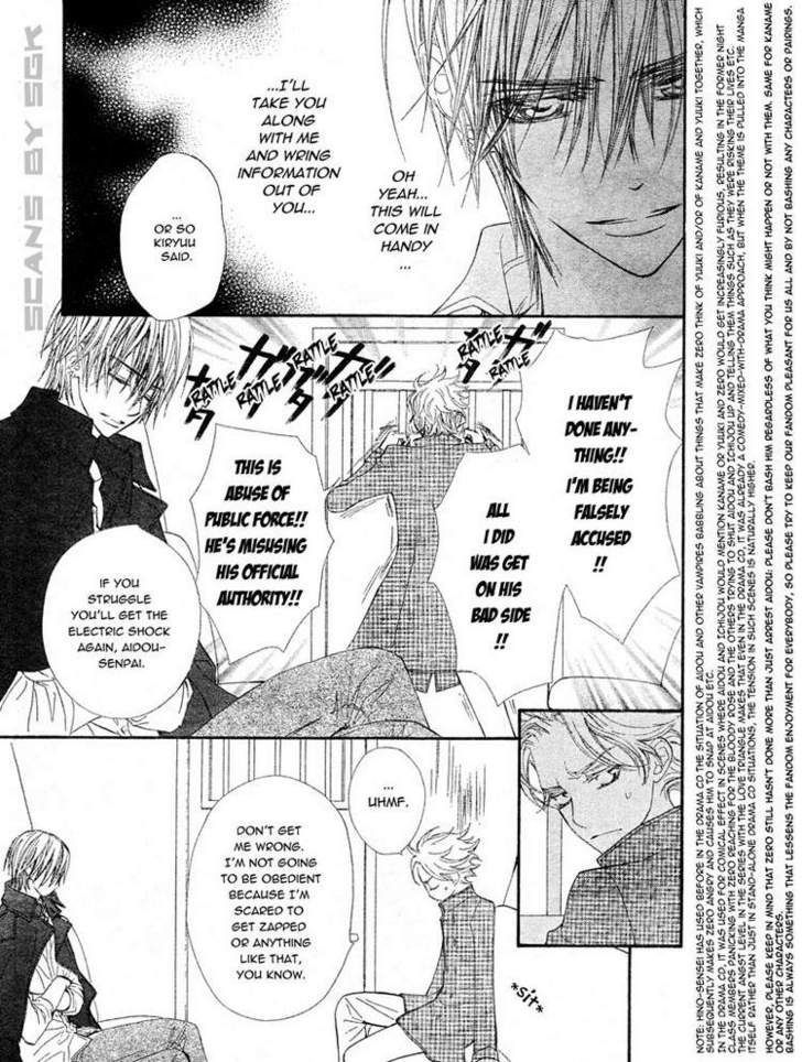 Read Vampire Knight Manga Online