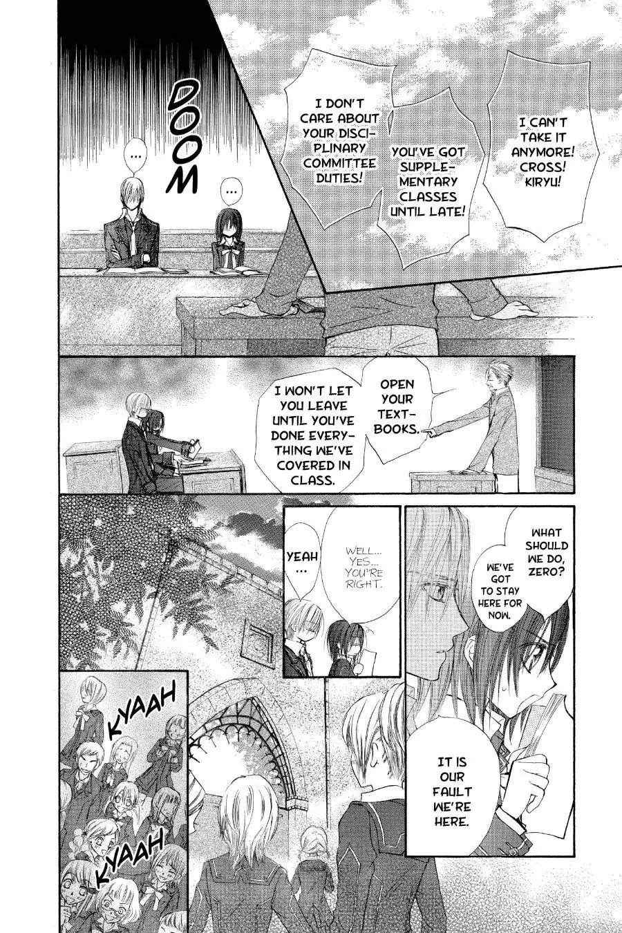 Read Vampire Knight Manga Online