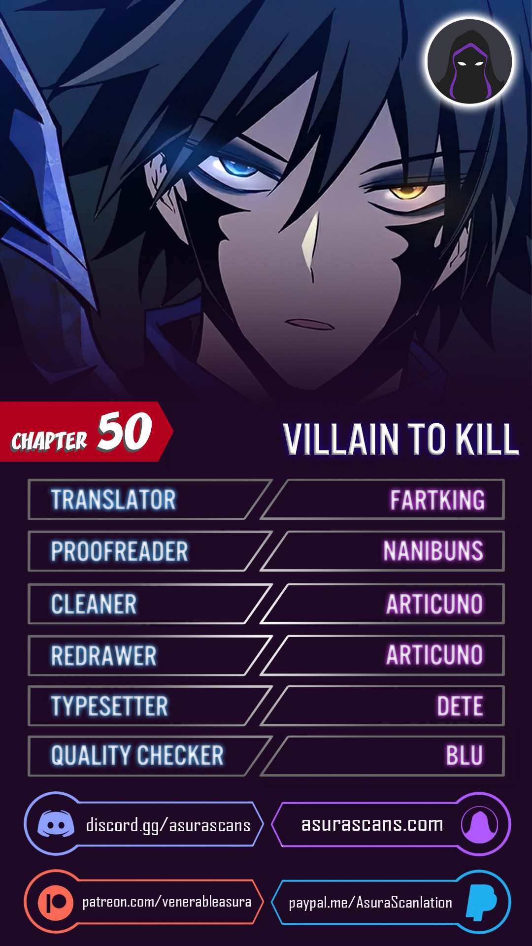 Read Villain To Kill Manga Online