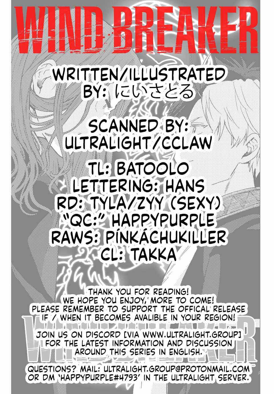 Read Wind Breaker Manga Online