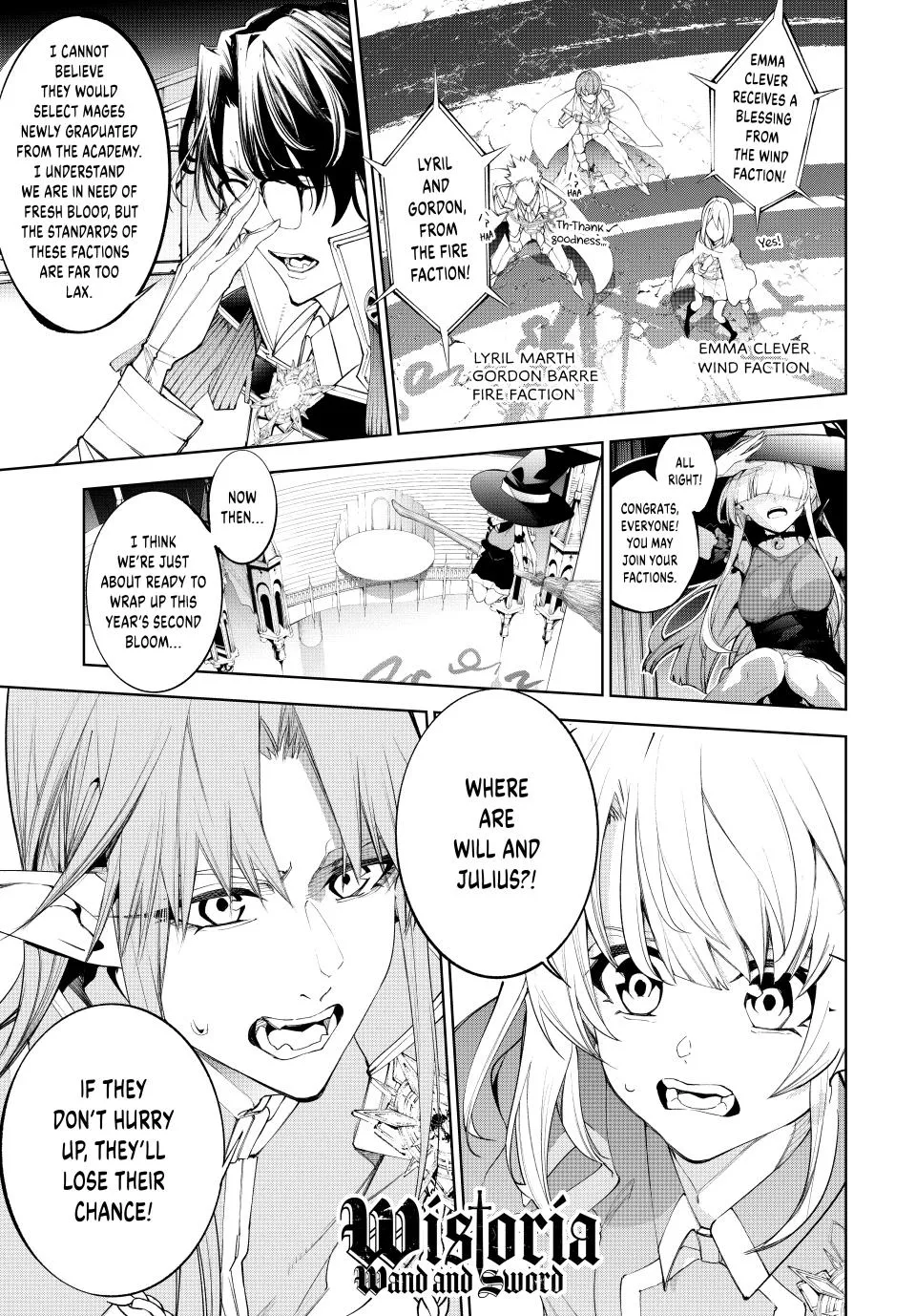 Read Wistoria Wand and Sword Manga Online