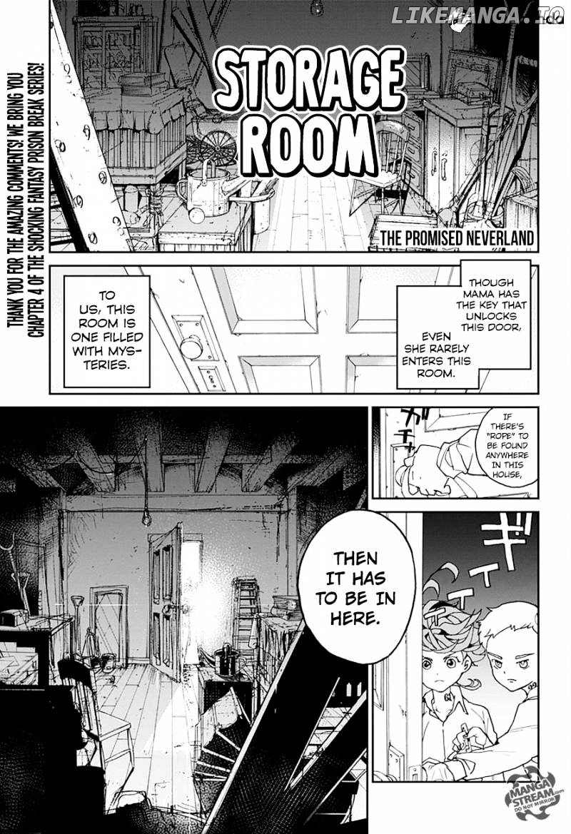 Read Yakusoku No Neverland Manga Online