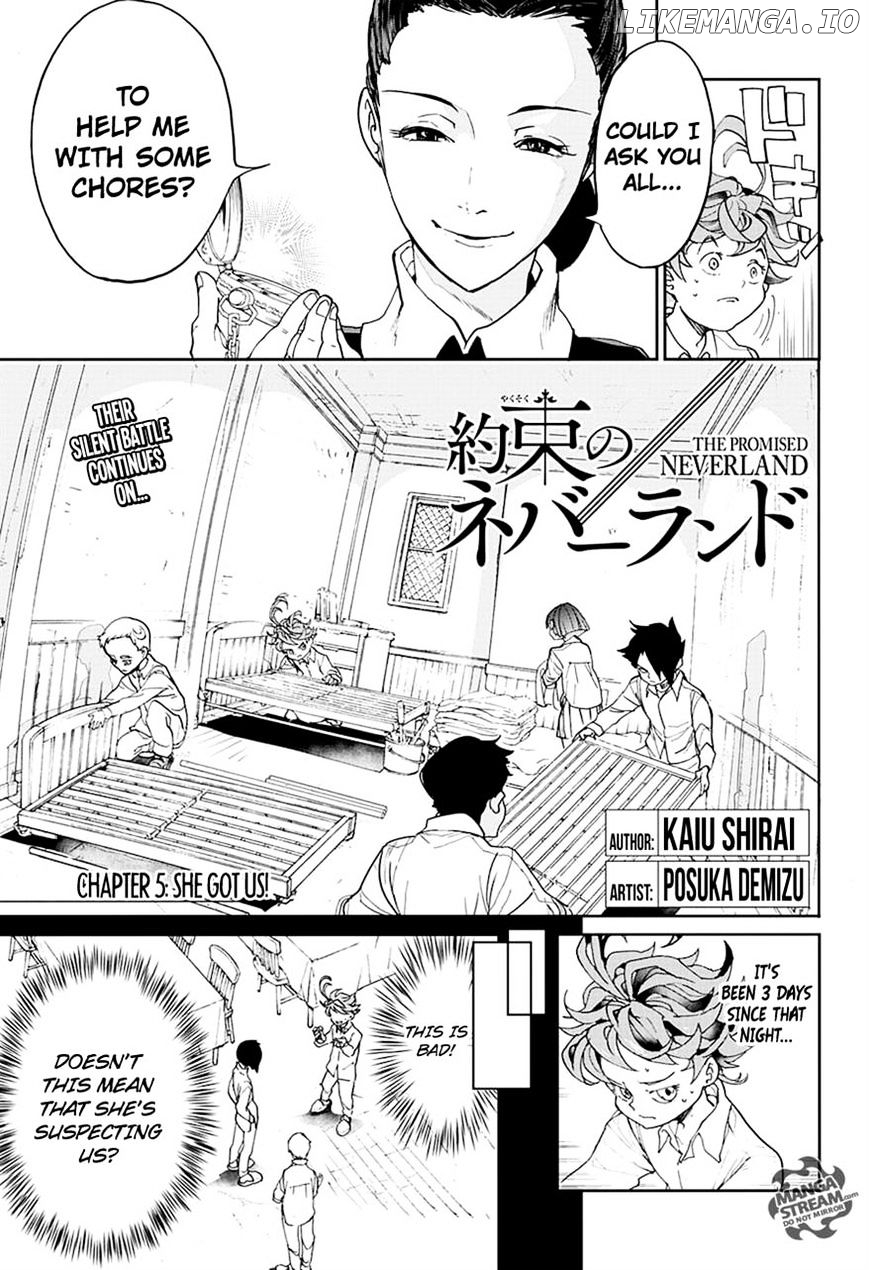 Read Yakusoku No Neverland Manga Online