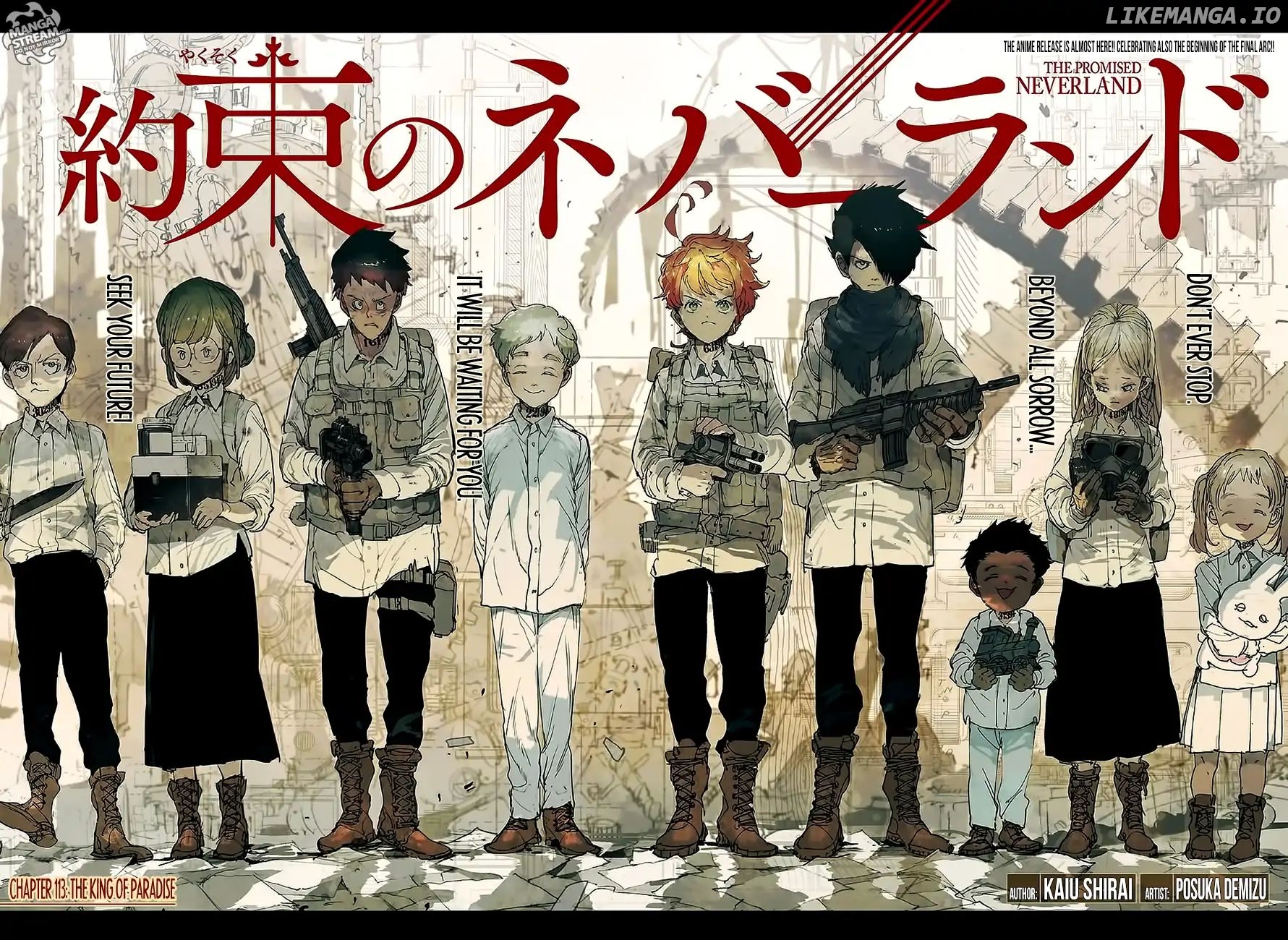 Read Yakusoku No Neverland Manga Online