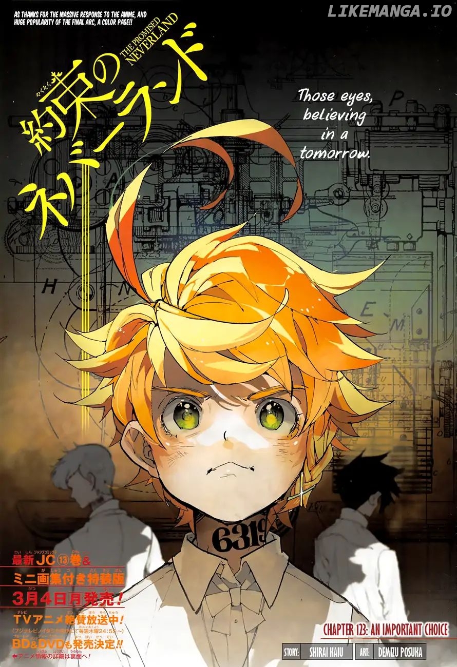Read Yakusoku No Neverland Manga Online
