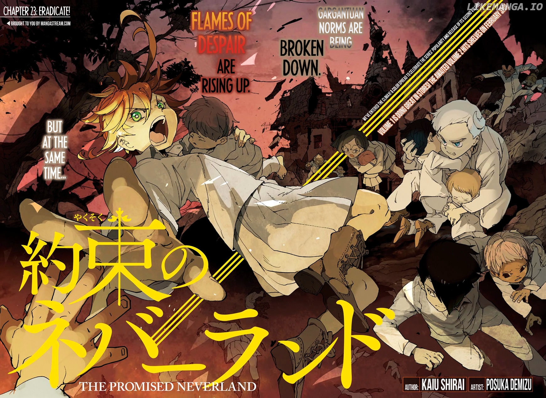 Read Yakusoku No Neverland Manga Online