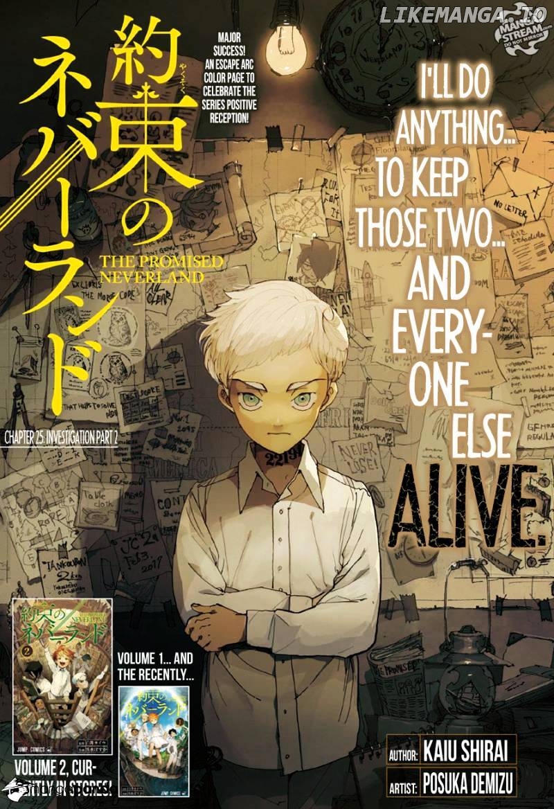 Read Yakusoku No Neverland Manga Online