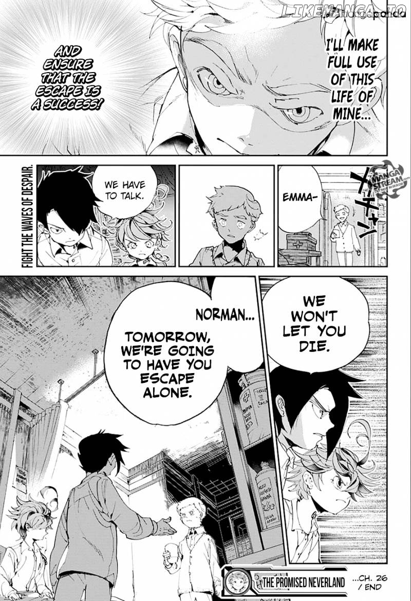 Read Yakusoku No Neverland Manga Online