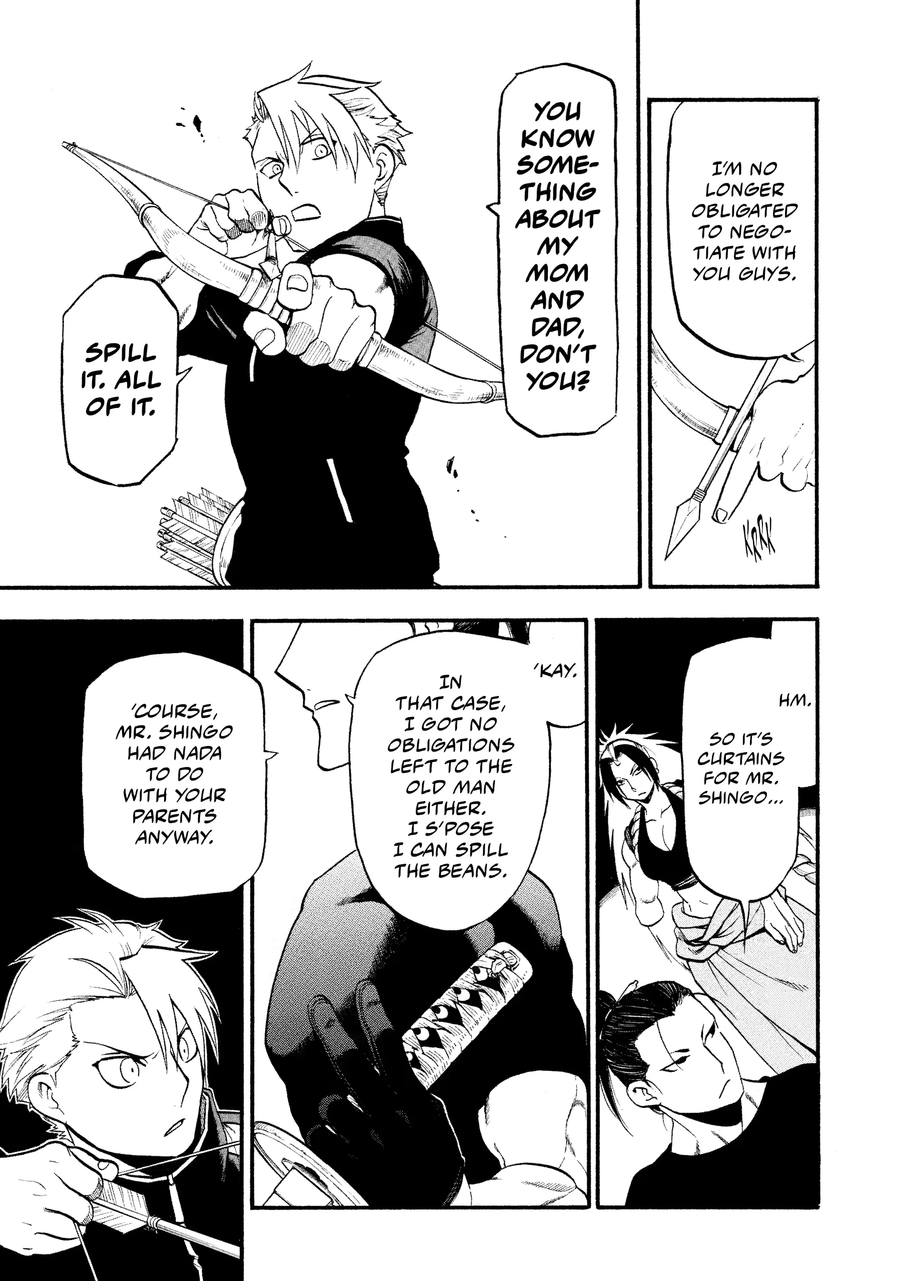 Read Yomi No Tsugai Manga Online