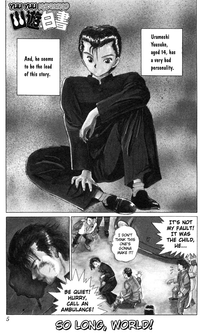 Read Yu Yu Hakusho Manga Online