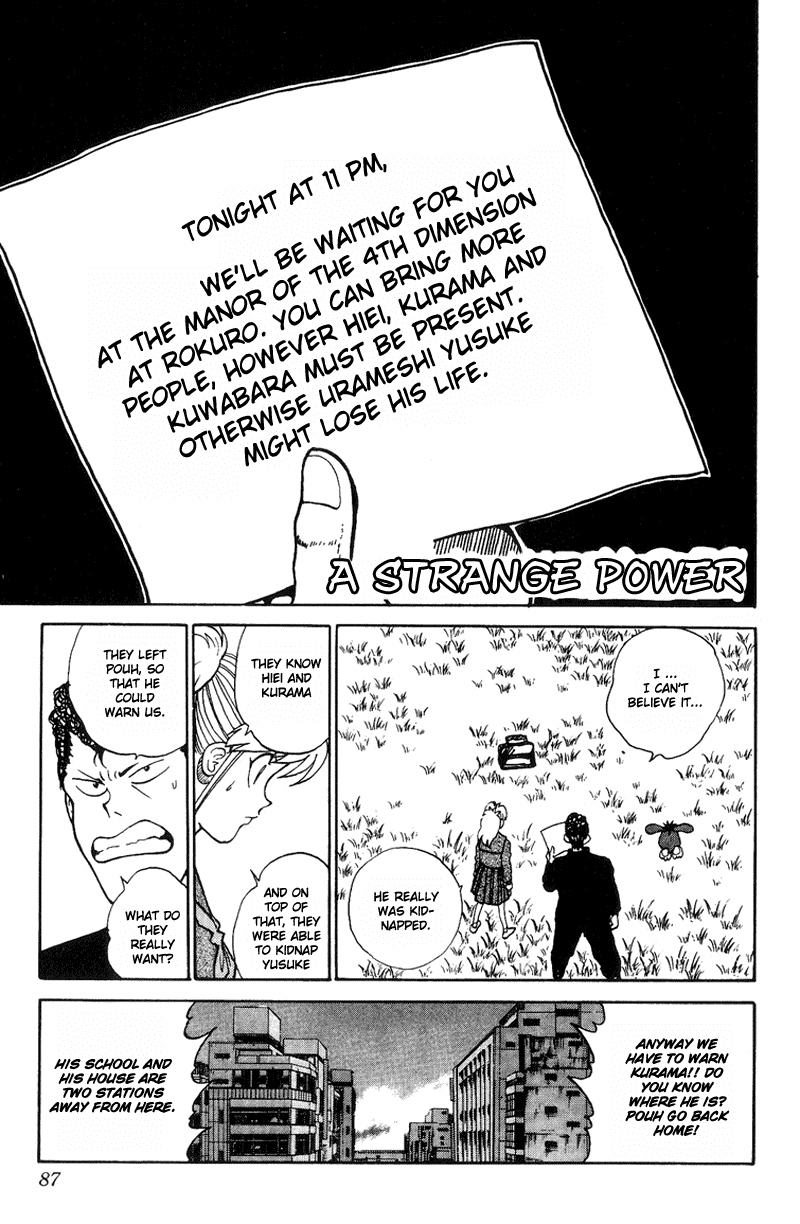 Read Yu Yu Hakusho Manga Online