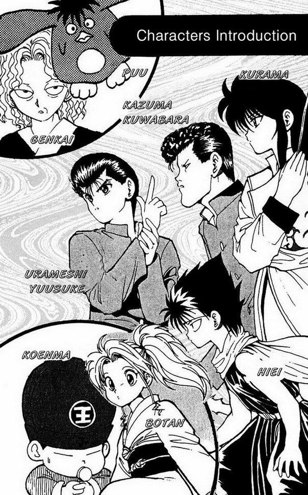Read Yu Yu Hakusho Manga Online