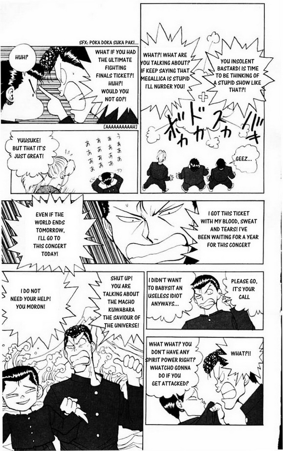 Read Yu Yu Hakusho Manga Online