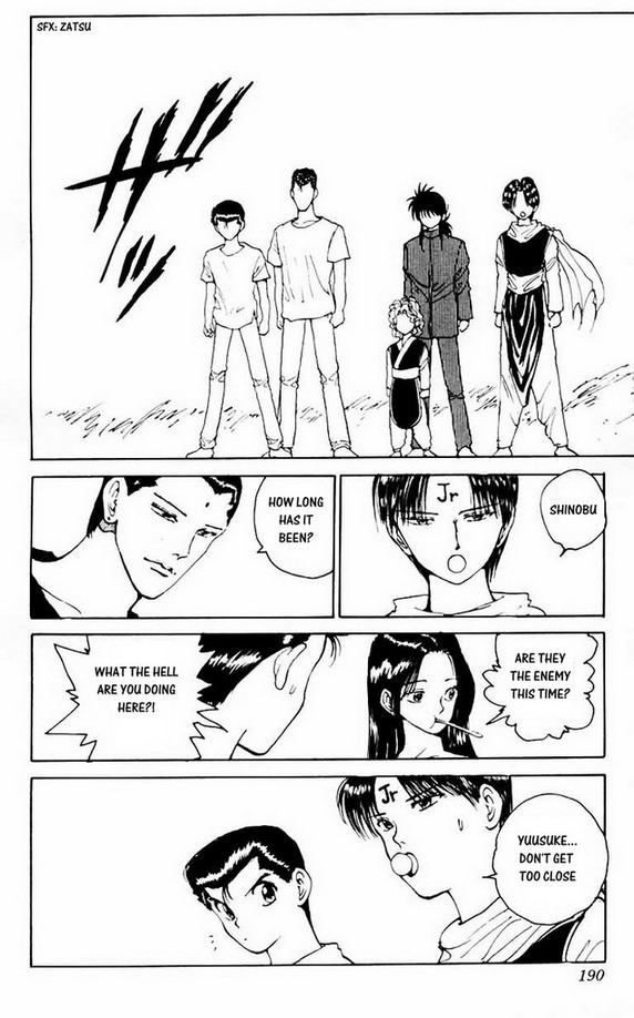 Read Yu Yu Hakusho Manga Online
