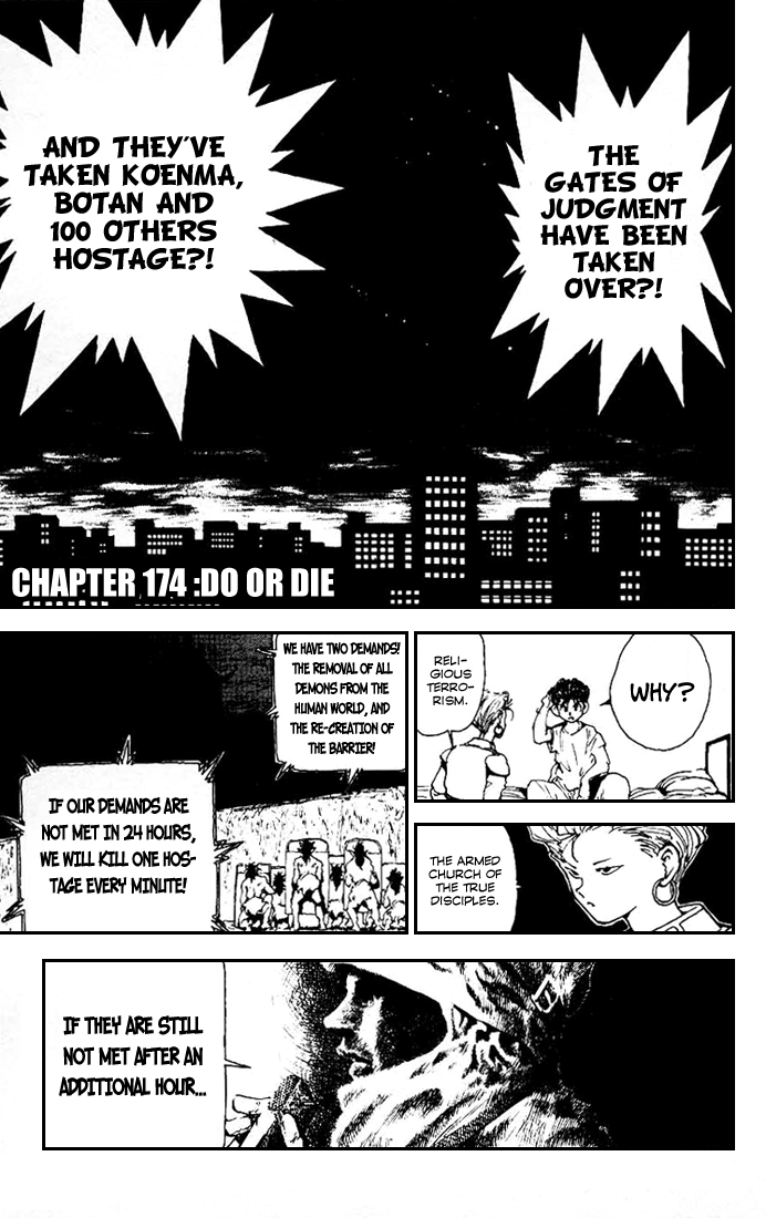 Read Yu Yu Hakusho Manga Online