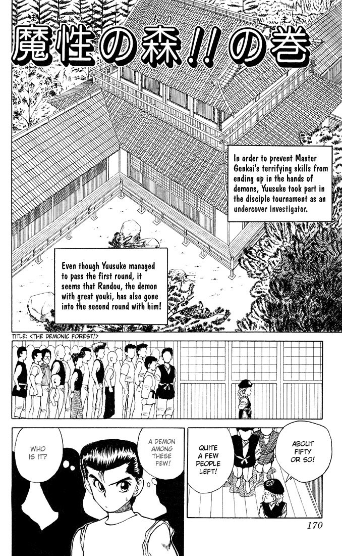Read Yu Yu Hakusho Manga Online
