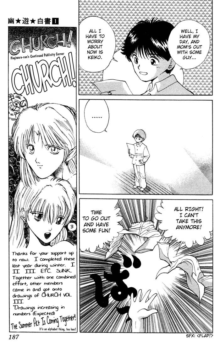 Read Yu Yu Hakusho Manga Online
