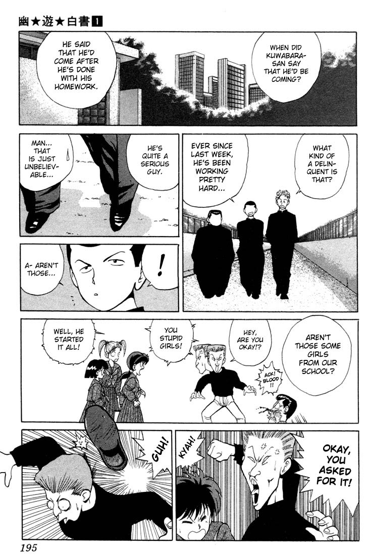 Read Yu Yu Hakusho Manga Online