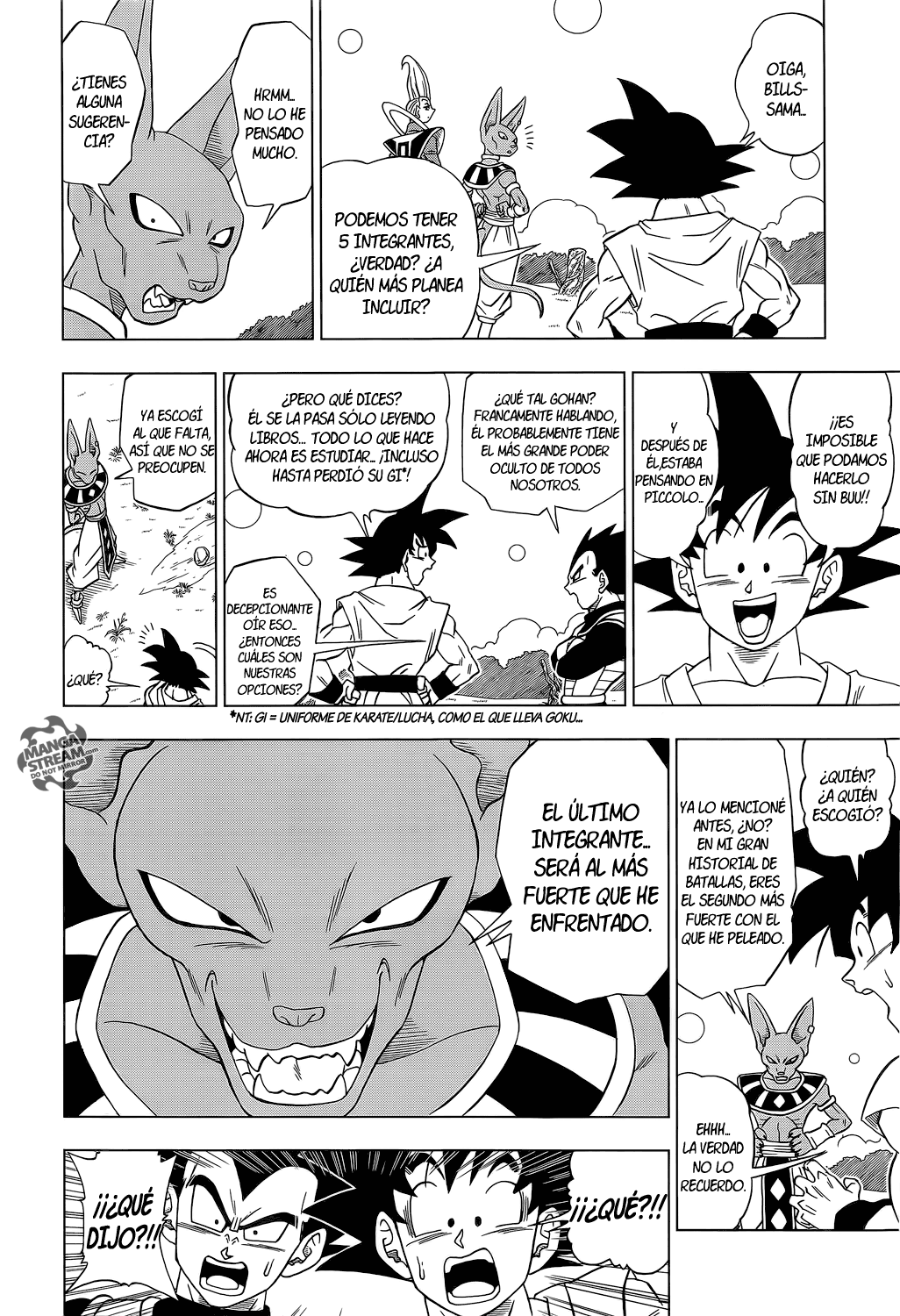 Read Dragon Ball Super ES Manga Online