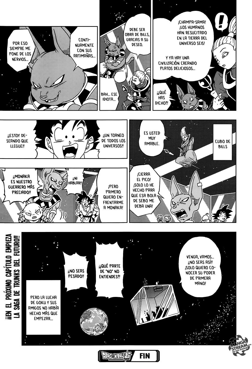 Read Dragon Ball Super ES Manga Online