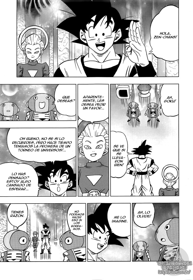 Read Dragon Ball Super ES Manga Online