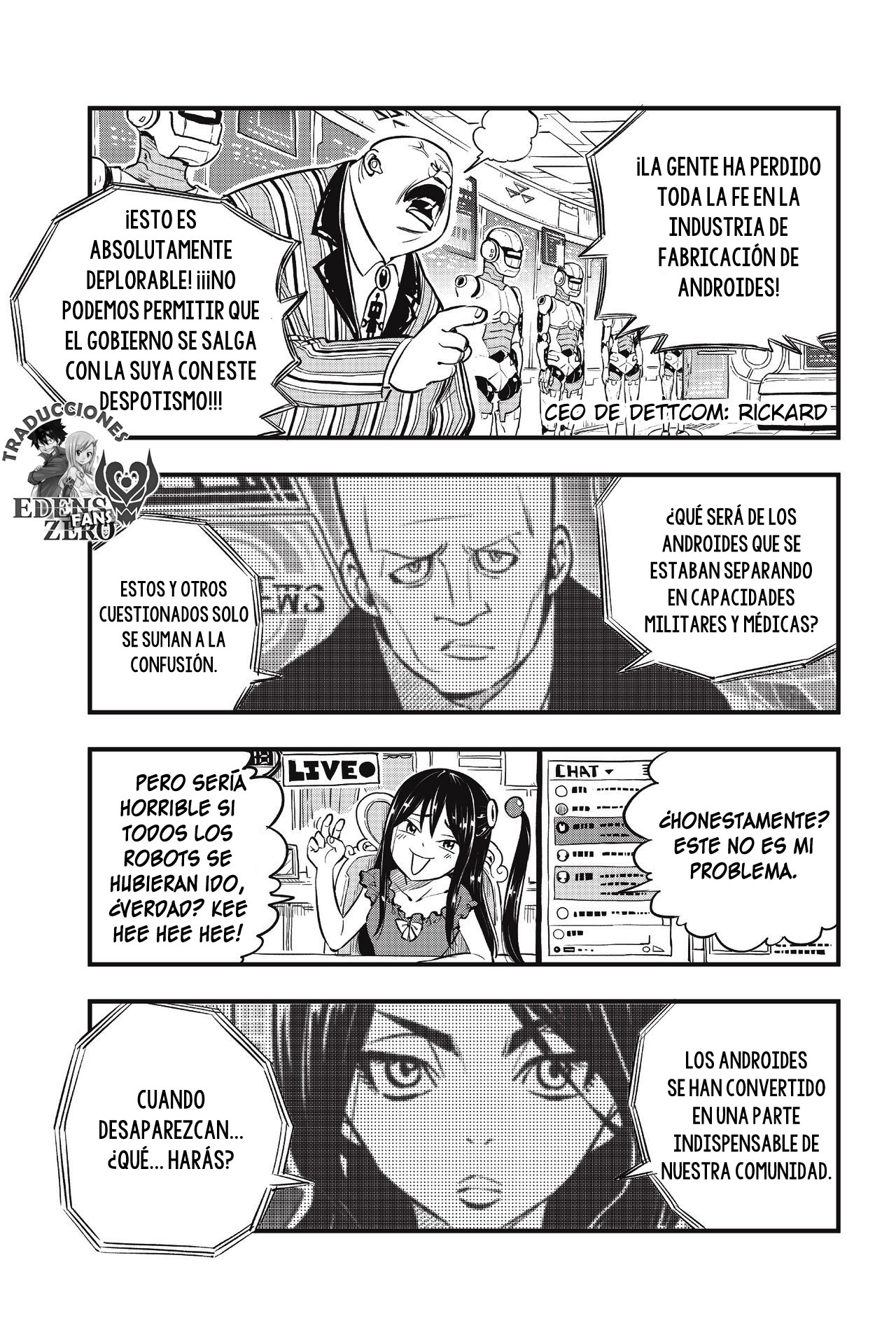 Read Eden's Zero ES Manga Online