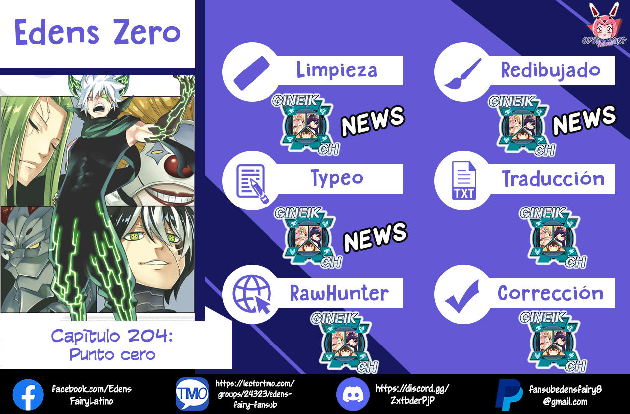 Read Eden's Zero ES Manga Online