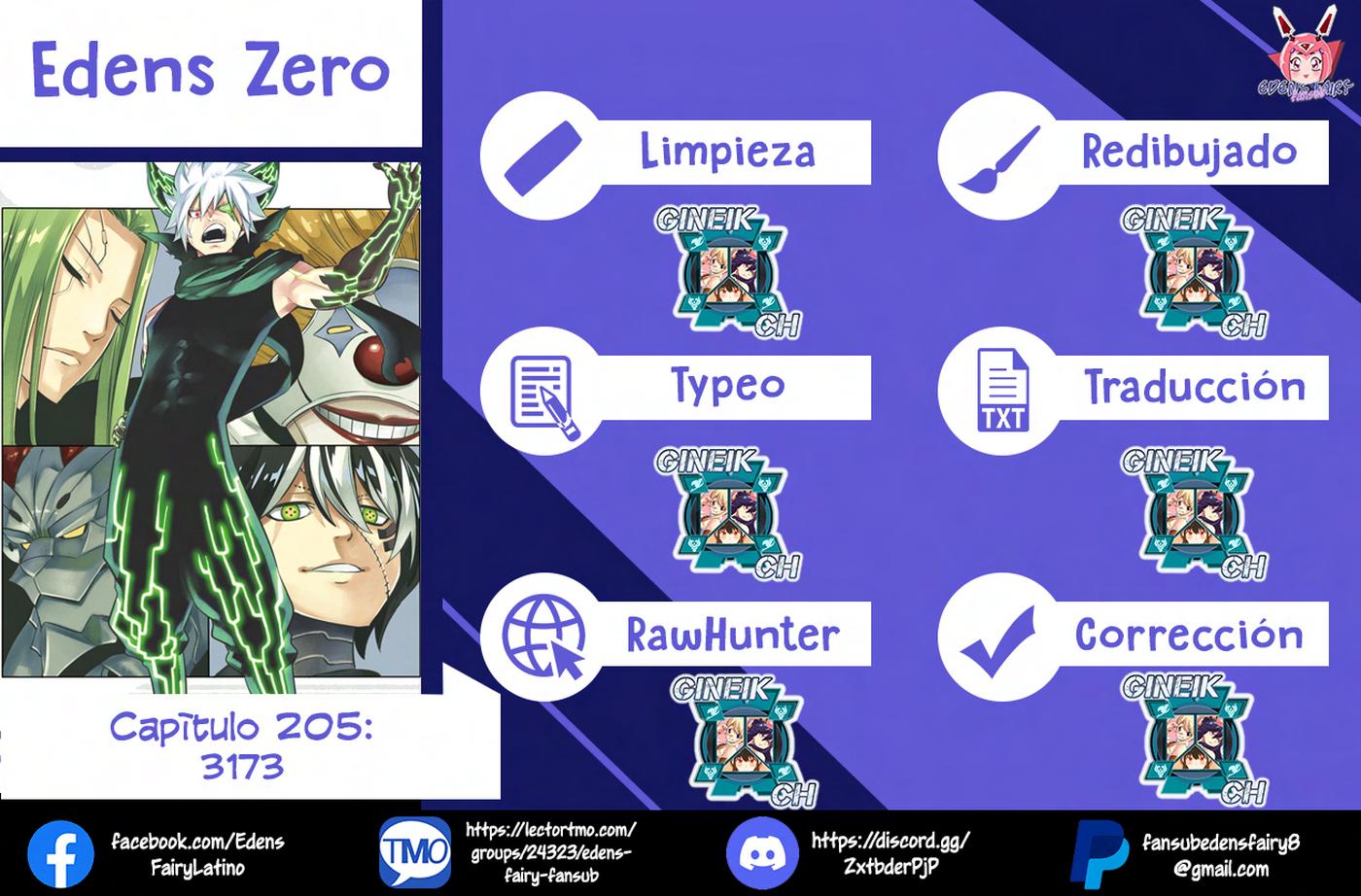 Read Eden's Zero ES Manga Online