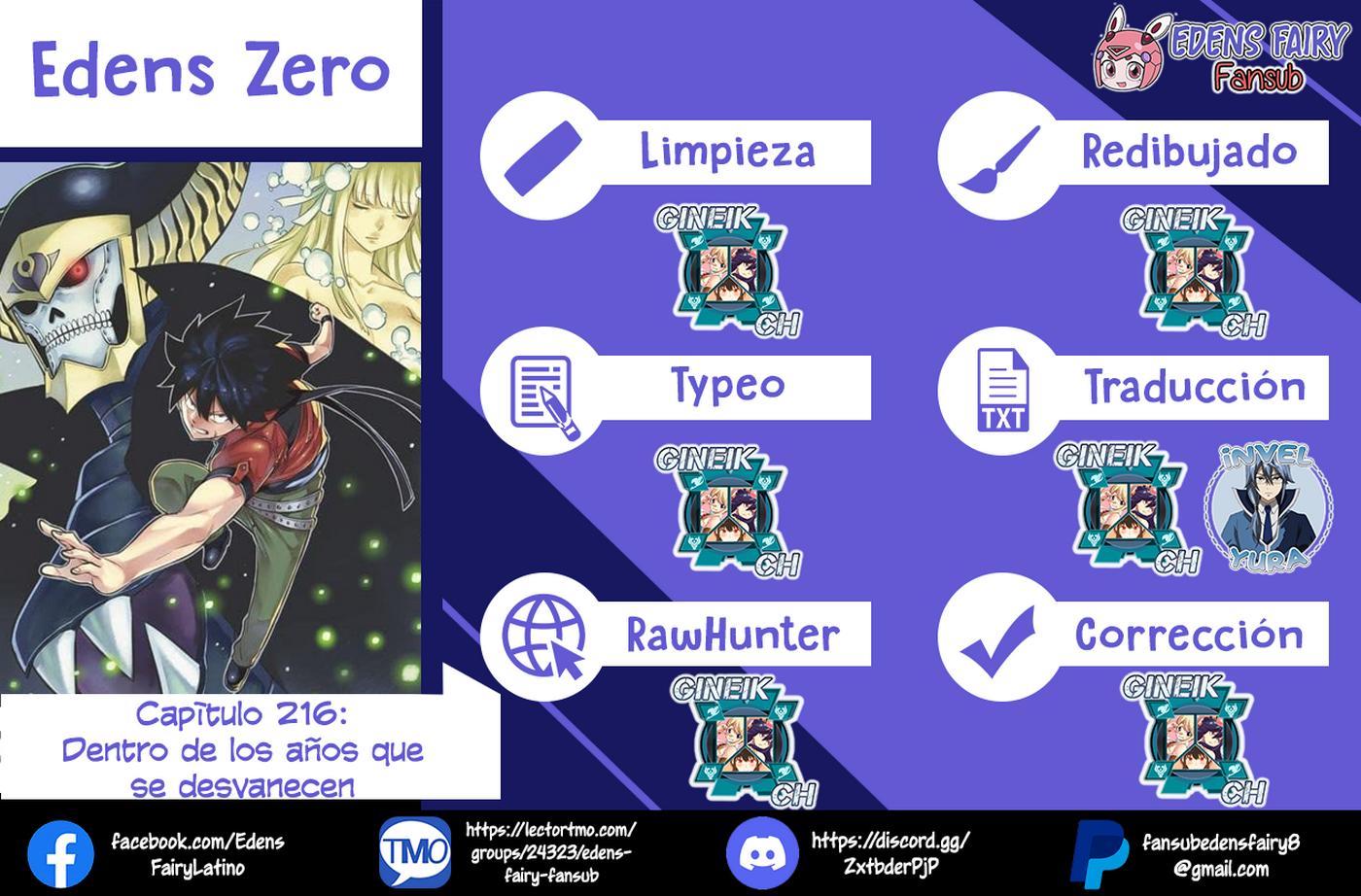 Read Eden's Zero ES Manga Online