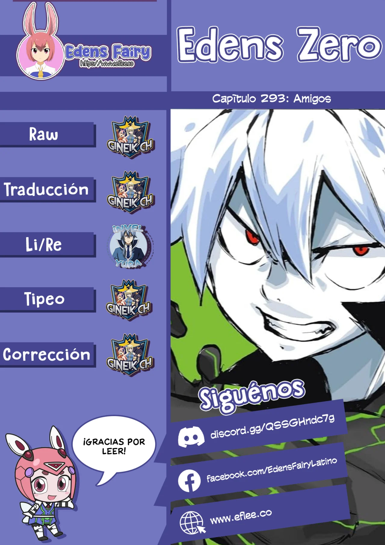 Read Eden's Zero ES Manga Online
