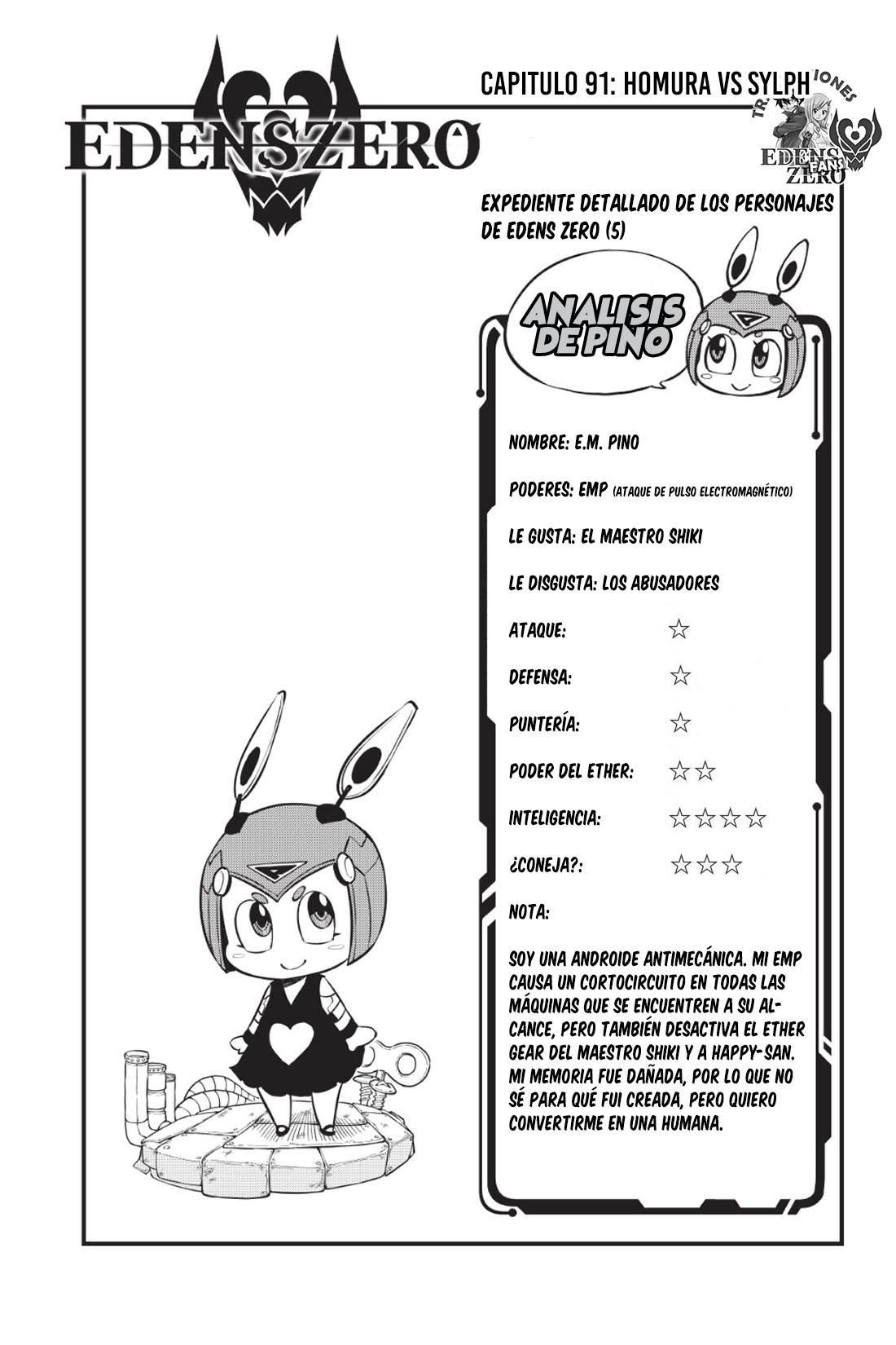 Read Eden's Zero ES Manga Online