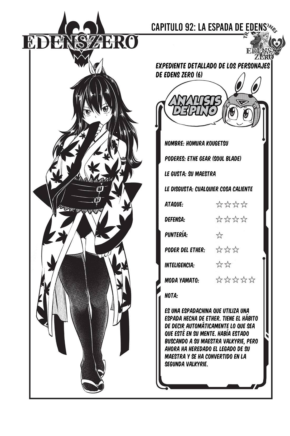Read Eden's Zero ES Manga Online